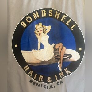 💋Dickies Vintage Bombshell Hair & Ink Short Sleeve Shirt💋Large